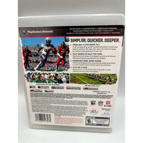 Madden NFL 11 (Sony PlayStation 3, 2010) - Tested - No Manual - Picture 2 of 7
